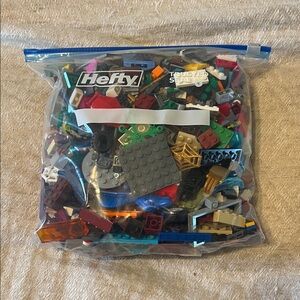 Mixed LEGO Brick Set in Zip Bag